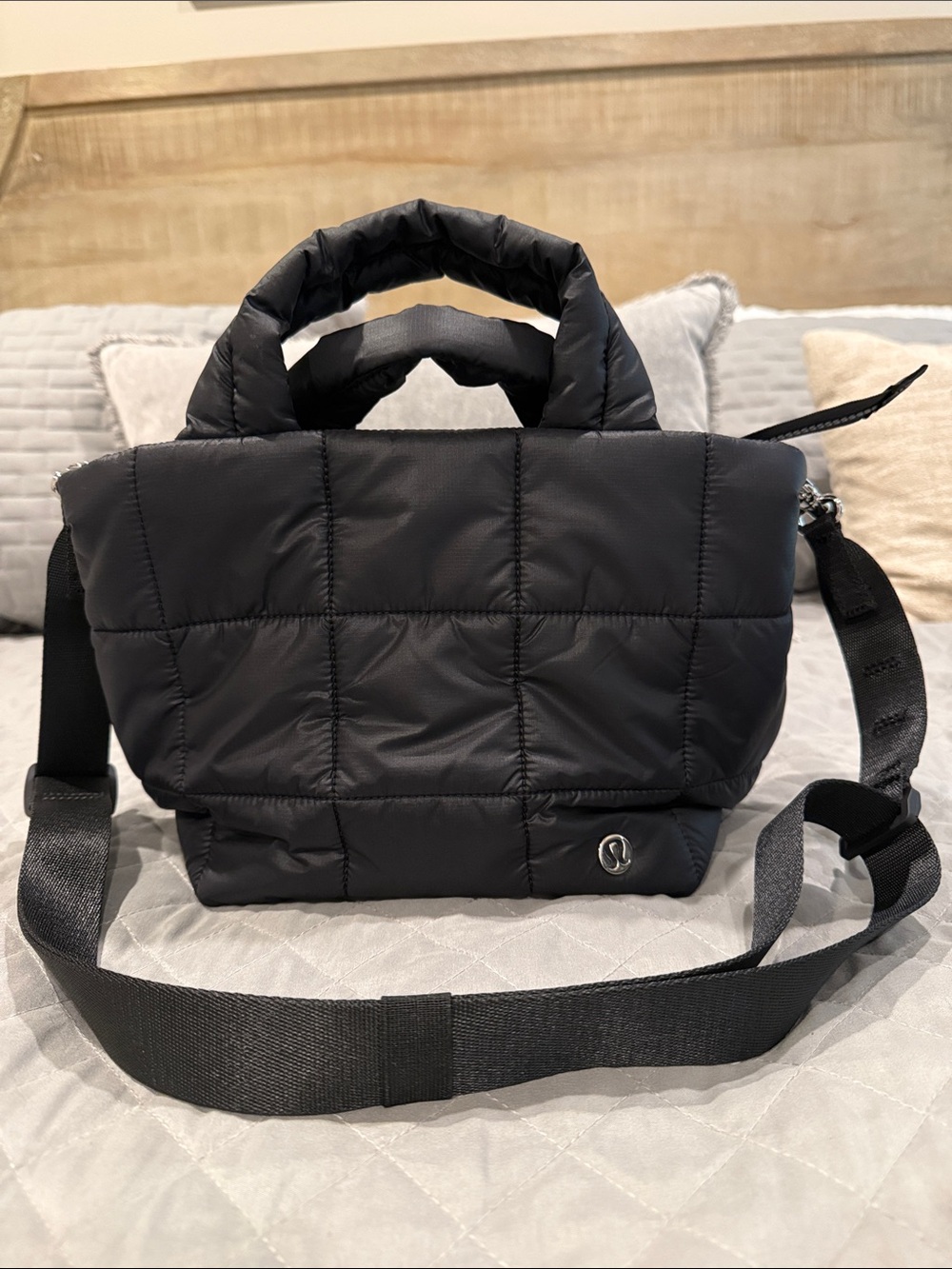 Lululemon small grid Crossbody Bag